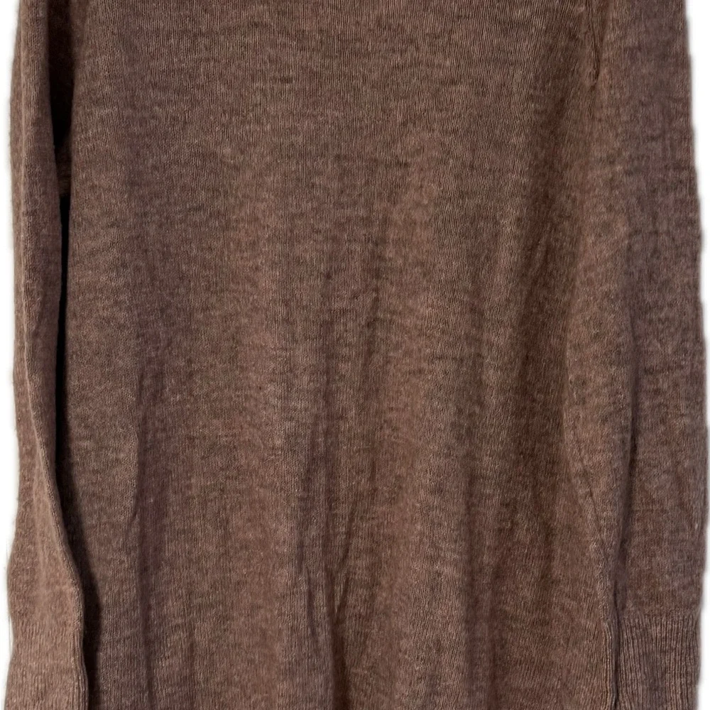 Marled by RC Warm Red Tan Knit Sweater Size XL - Picture 2 of 10